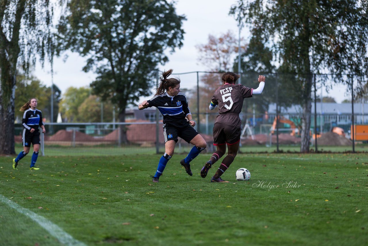 Bild 296 - B-Juniorinnen Hamburger SV - FC St.Pauli : Ergebnis: 1:2